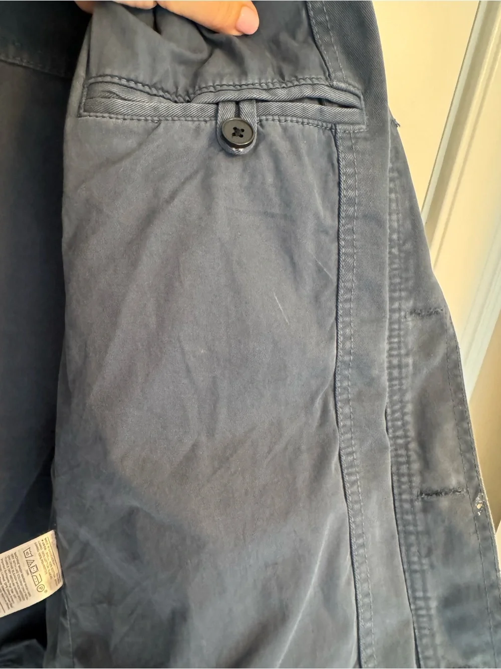 Banana Republic Men's Twill Blue Trucker’s Jacket size S